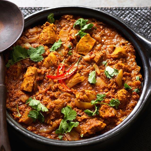 Homemade curry
